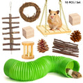 Hamster Toy Pet Rabbit Guinea Pig Parrot Play Grinding Wood Toys, 10 PCS / Set, 12 PCS / Set, 9 PCS / Set, 11 PCS / Set