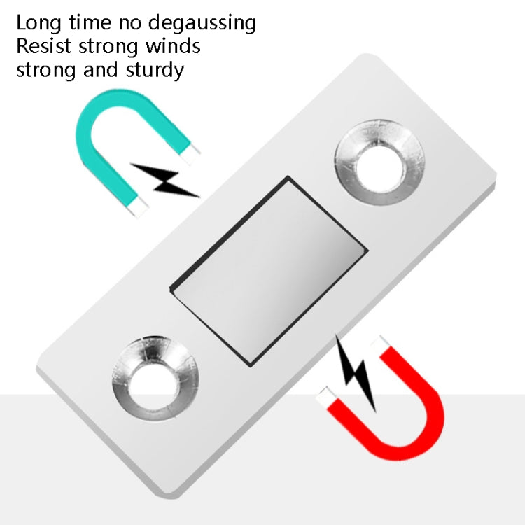 Punch-Free Invisible Cabinet Door Magnetic Suction Launcher Door Suction Double Magnet Sliding Door Suction, Black, Golden, Green Bronze, Red Bronze, Yellow Bronze