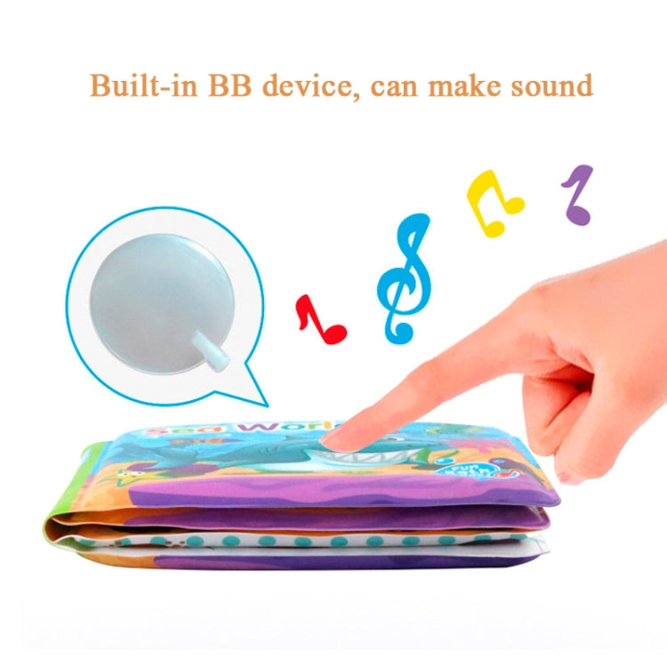 3 PCS EVA Fun Bath Book For Infants Children Playing In Water Early Education Cloth Book Bath Toy, Happy Farm, Numbers Learning, Water Sports, Underwater World, Animal World, Dinosaur World, Transportation, Little Penguin, Seabed Fish