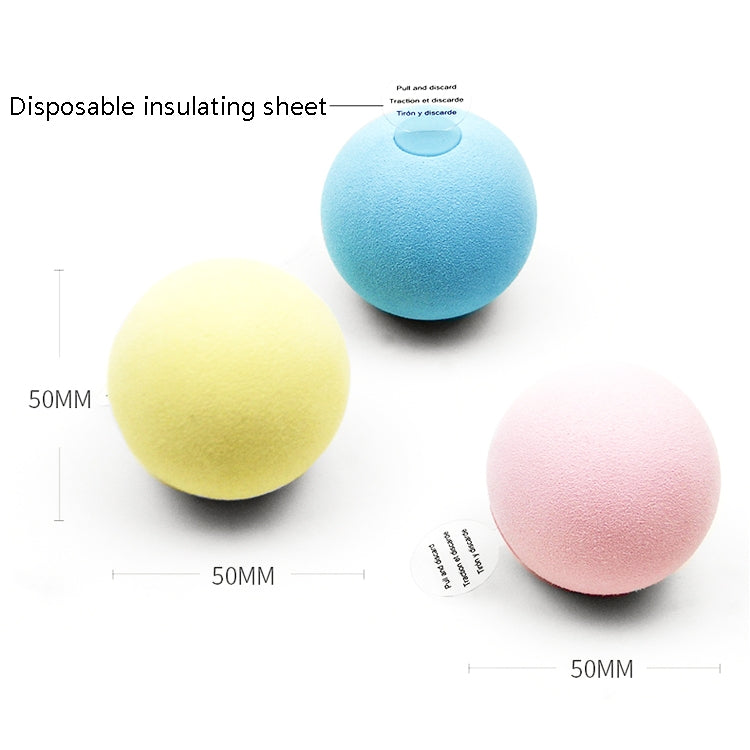 3pcs Funny Cat Toy Ball Simulation Animal Vocal Ball, EVA Material, Wool Material