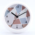 Round Waterproof Wall Clock Kitchen And Bathroom Desktop Clock Ornaments, Round Waterproof Wall Clock