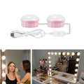 Mirror Front Light Dimmable Makeup Mirror USB Touch Control Light, 2 LEDs, 6 LEDs, 10 LEDs, 14 LEDs