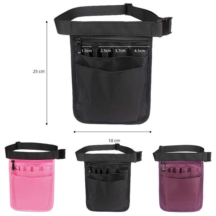 Nurse Tools Pockets Medical Staff Universal Storage Bag, Universal Purple, Universal Black, Universal Pink