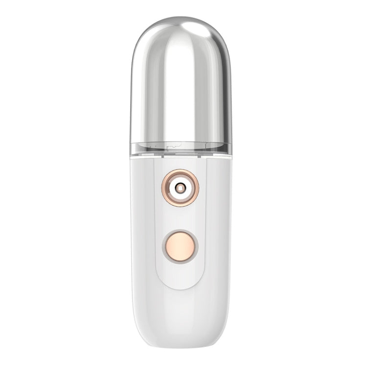 Portable Rechargeable Water Replenishing Device Beauty Humidifying Sprayer, Colour: No. 4 White, No. 4 White