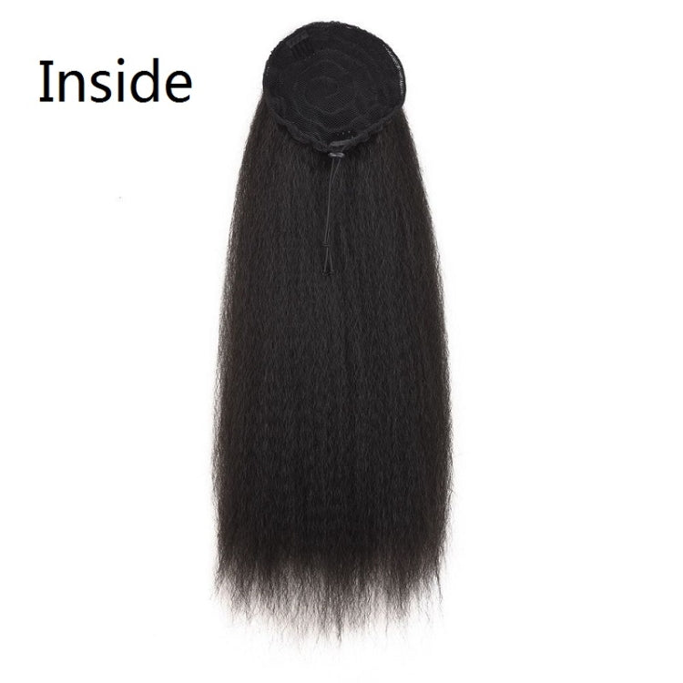 Fluffy Corn Whisker Long Curly Hair Fake Ponytail, 1.1B #, 2.2 #, 3.4 #, 4.27 #, 5.30 #, 6.BUG #