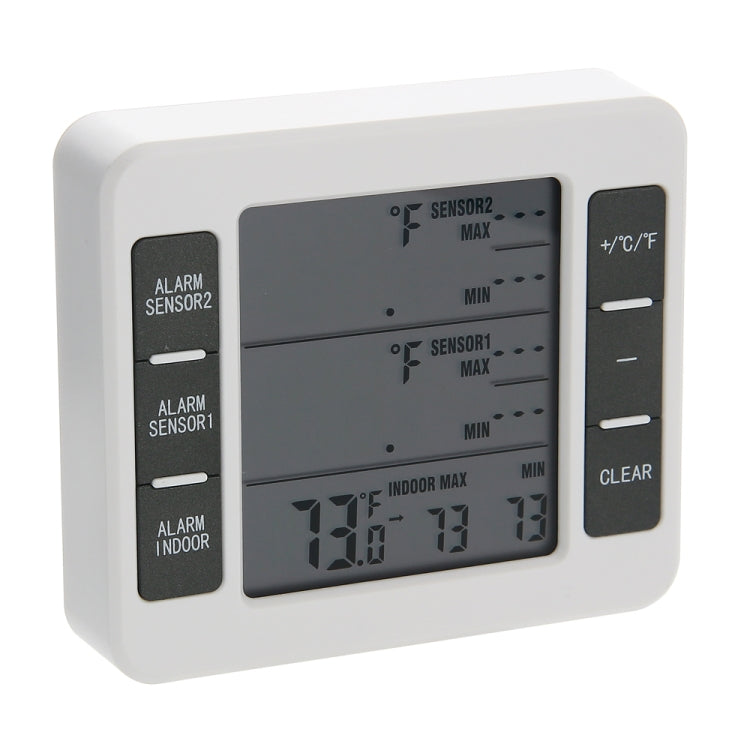 SN010 Wireless Indoor Outdoor High-Precision Thermometer Electronic Refrigerator Thermometers, One to One