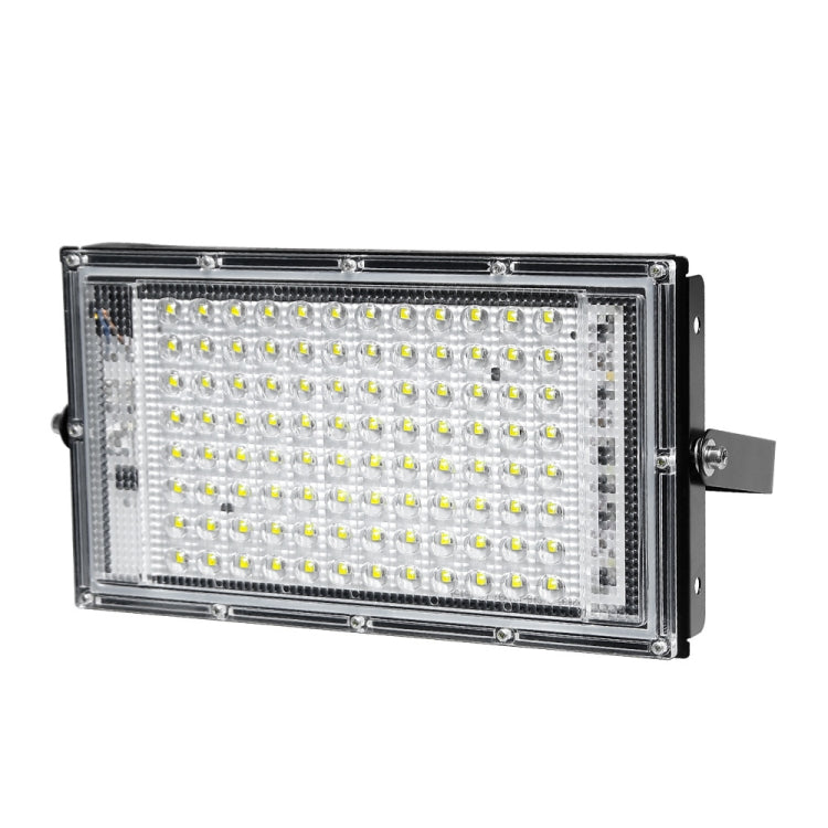 Waterproof LED Flood Light Outdoor Garden Light Construction Site Lighting Project Light, Specs:, 50W 50 Beads (Cool White), 50W 50 Beads (Warm White), 100W 96 Beads (Warm White), 100W 96 Beads (Cool White)