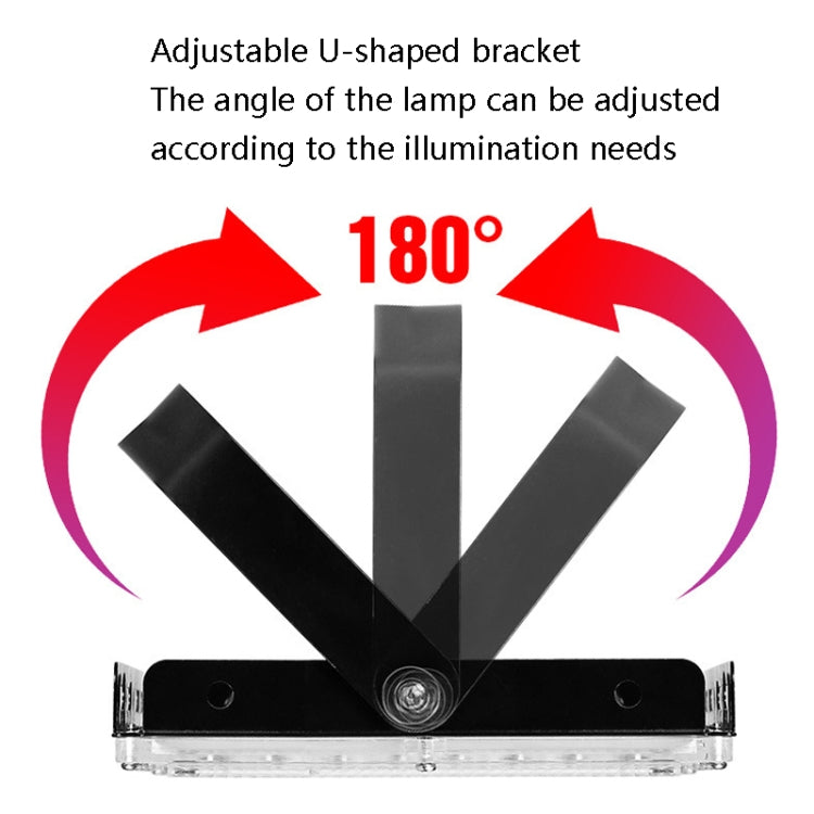 Waterproof LED Flood Light Outdoor Garden Light Construction Site Lighting Project Light, Specs:, 50W 50 Beads (Cool White), 50W 50 Beads (Warm White), 100W 96 Beads (Warm White), 100W 96 Beads (Cool White)