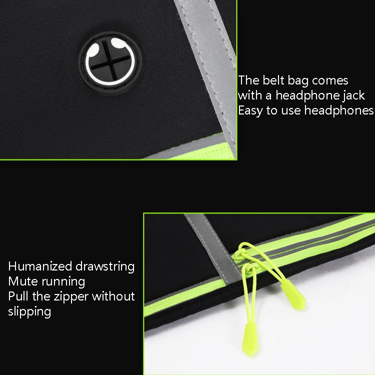 MF-008 Outdoor Sports Fitness Waterproof Waist Bag Phone Pocket, Style:, Four Pockets, With Water Bottle Bag