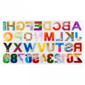 Alphanumeric Silicone Key Ring Bracelet Necklace Pendant Making Mold, 60-199, 50-460-D