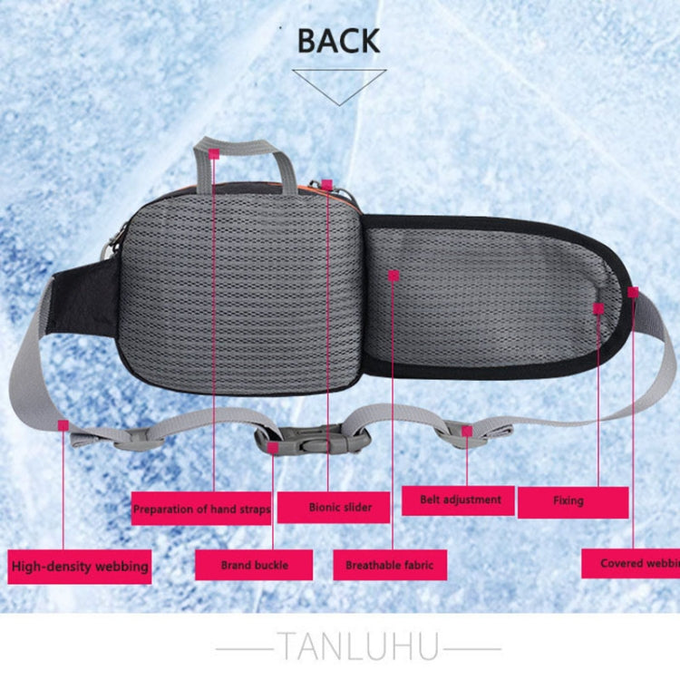 Tanluhu FK389 Outdoor Sports Waist Bag Multi-Purpose Running Water Bottle Bag Riding Carrying Case, 2L