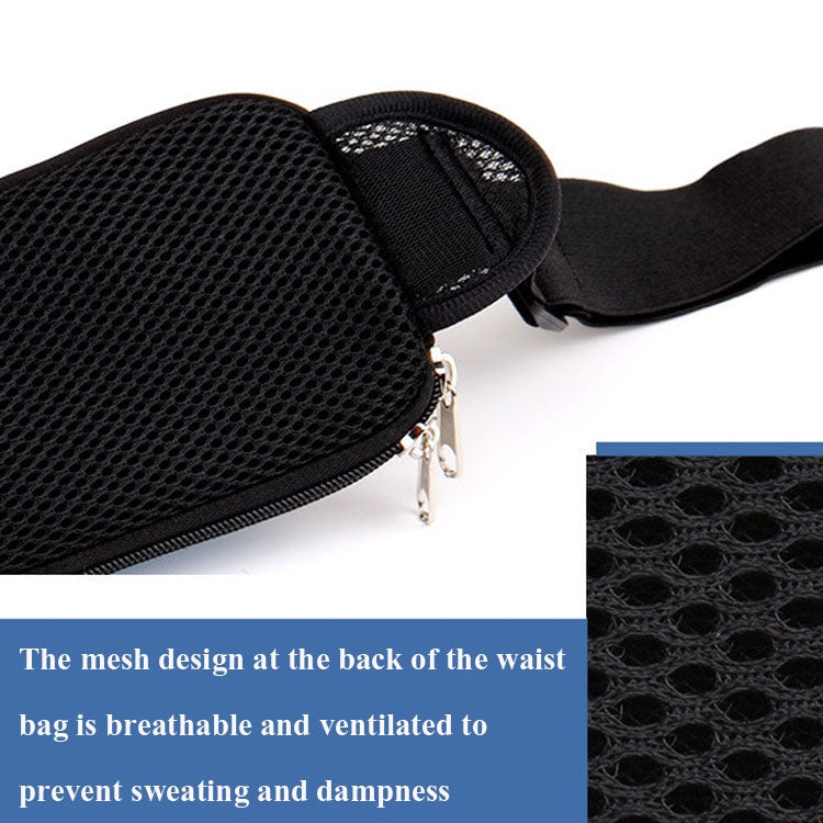 Outdoor Sports Waist Bag Anti-Lost Mobile Phone Bag Running Riding Multifunctional Water Bottle Bag, Purple, Black, Sky Blue, Dark Blue, Red