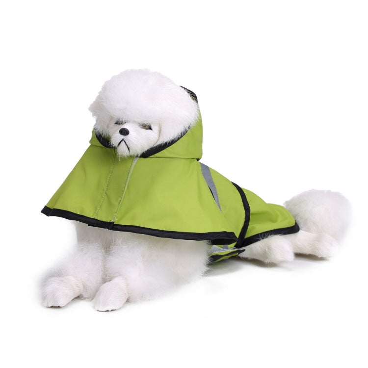 Pet Reflective Raincoat Large Dog Poncho, XS, S, M, L, XL, 2XL, 3XL, 4XL