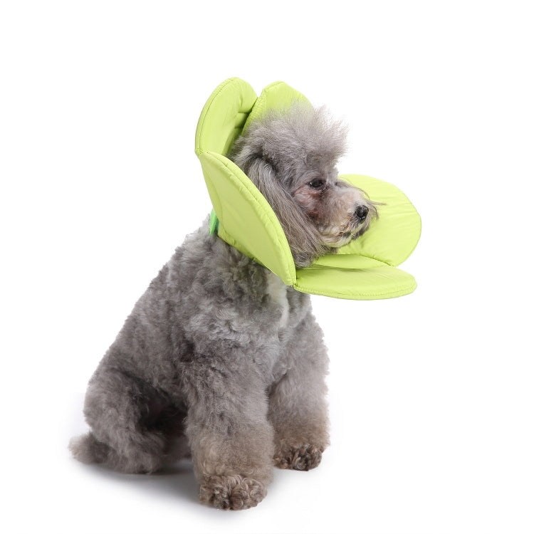 Pet Protection Collar Dog Flower Protection Collar, S, M, L