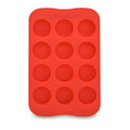 Silicone Chocolate Mold Tray Creative Geometry Shaped Ice Cube Cake decoration Mold, Round, Square, Heart, Star