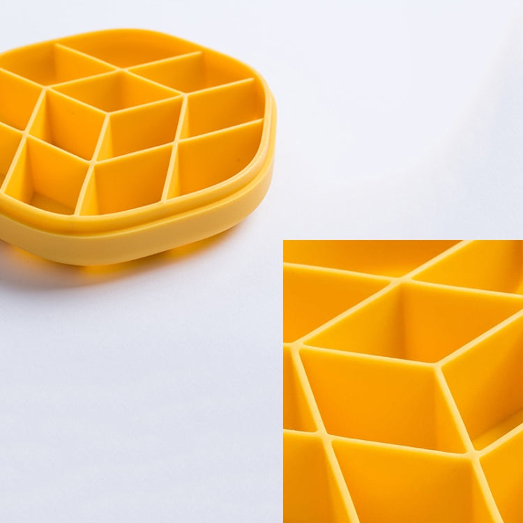DIY Creative Hexagonal Ice Cube Mold Storage Box DIY Homemade Ice Tray, Hexagonal(White), Hexagonal(Light Blue), Hexagonal(Red Blue), Hexagonal(Yellow Blue)