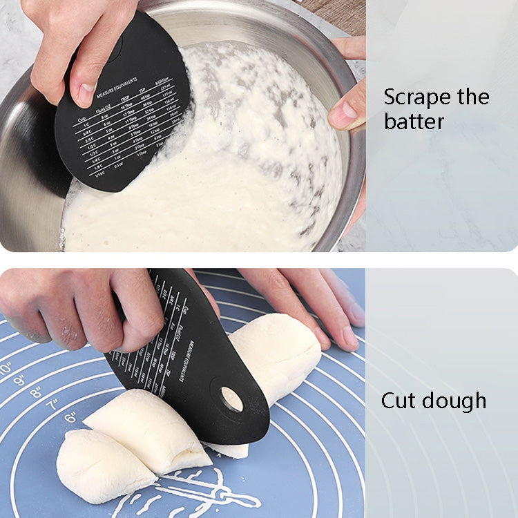 Silicone Scraper Cream Steward Scraper Butter Cut Knife Wiper, Cut Knife Wiper(Black), Cut Knife Wiper(Red)