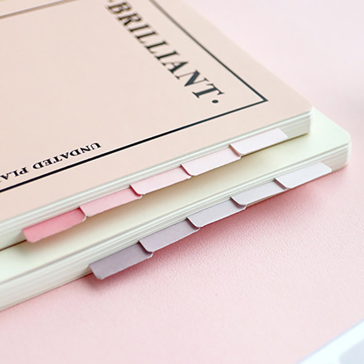 10 Sets YZCSBQ Multifunctional Color Label Sticker Index Sticky Note, Pink, Yellow, Green, Purple