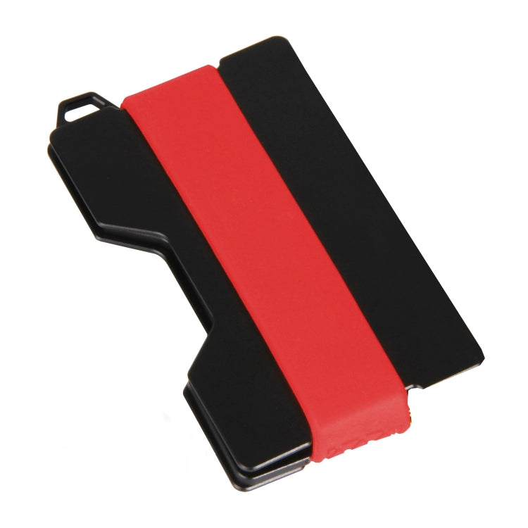 Aluminum Alloy RFID Card Holder Anti-Theft EDC Wallet Coin Storage Box Key Card Holder, Red, Blue, Black, Grey