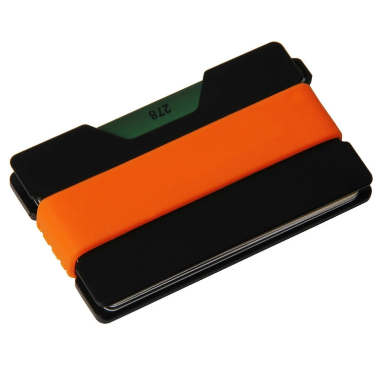 Aluminum Alloy RFID Card Holder Anti-Theft EDC Wallet Coin Storage Box Key Card Holder, Red, Blue, Black, Grey