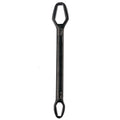 Multi-Function Plum Wrench Open Adjustment Double-Headed Self-Tightening Wrench, Black, Silver