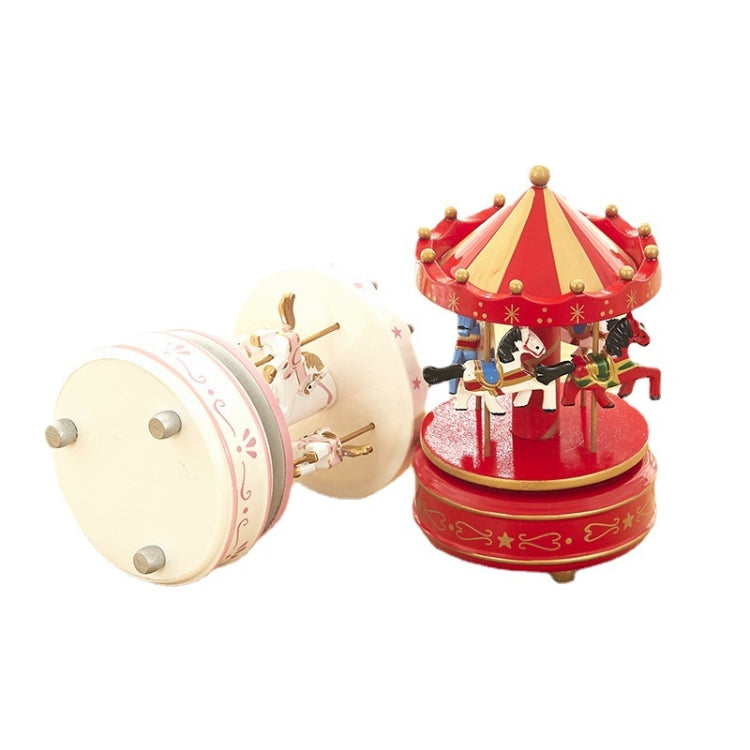 Sky City Carousel Clockwork Music Box Couples Birthday Gift, K0131 Star Blue, K0132 Star Pink, K0111 Star Red, K0121 Flowers Grass Red, K0112 Flowers Grass Rose, K0233 Dot Red, K0232  Dot Blue + Pink, K0231 Dot Blue, K0321 Red White