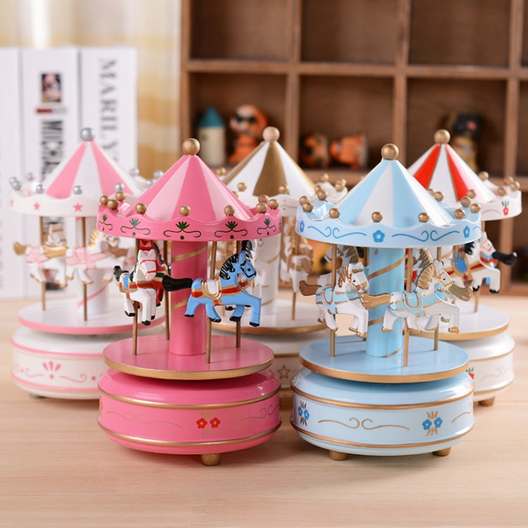 Sky City Carousel Clockwork Music Box Couples Birthday Gift, K0131 Star Blue, K0132 Star Pink, K0111 Star Red, K0121 Flowers Grass Red, K0112 Flowers Grass Rose, K0233 Dot Red, K0232  Dot Blue + Pink, K0231 Dot Blue, K0321 Red White