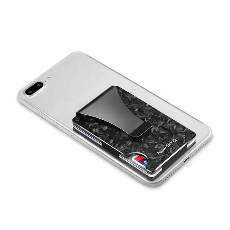 New Bring  Metal Card Holder Men Ultra-Thin Anti-Theft Compact Wallet Card Holder, Anti-Theft Card Holder