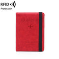 COVC1011 Travel Passport Card Bag Elastic Band Protective Case