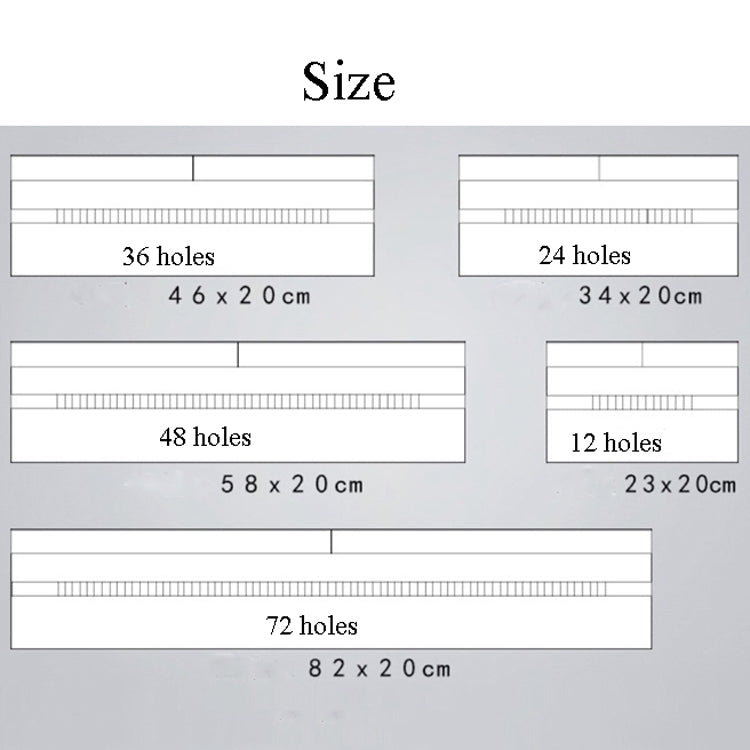Handmade Canvas Pen Curtain Large-Capacity Pencil Case For Boys And Girls Color Pencil Sketch Stationery Box, 12 Holes, 24 Holes, 36 Holes, 2 PCS 36 Holes, 48 Holes, 72 Holes, 2 PCS 24 Holes