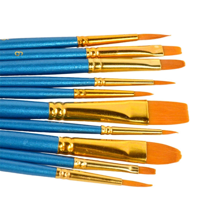 Nylon Pearlescent Round Head Watercolor Acrylic Hook Line Brush, Watercolor Hook Line Brush