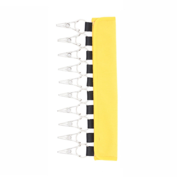 Portable Fabric Coat Hanger Hat Self-Adhesive Clip Travel Clothes Socks Foldable Hanger, Diving Material, Flannel