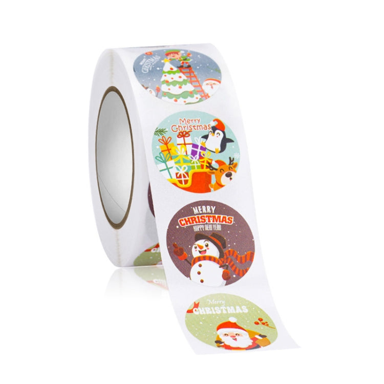 Christmas Gift Sticker Decoration Label Sealing Sticker, HA048, HA049, HA050, HA051, HA052, HA131, HA132, HA133, HA134
