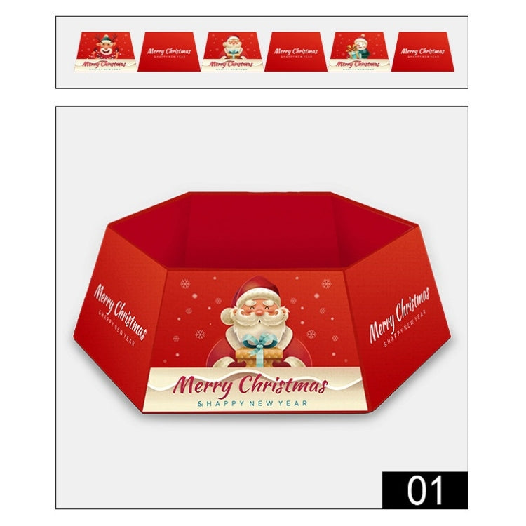 Decoration Christmas Tree Dress Christmas Tree Border Decoration, 001, 002, 003, 004, 005, 006