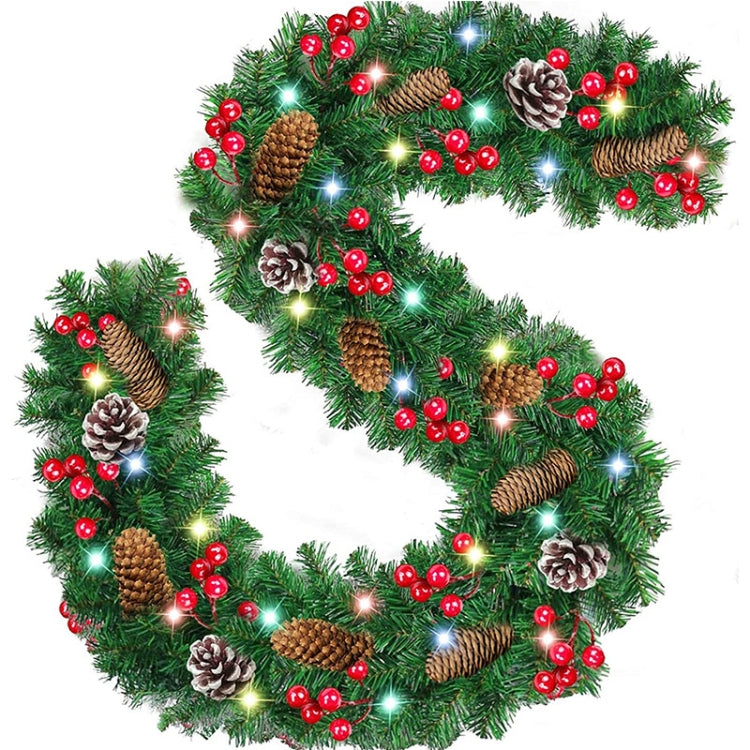 270cm PVC Christmas Decoration Rattan Mall Bar Door Hanging Decoration, Rattan Mall Bar Door Hanging