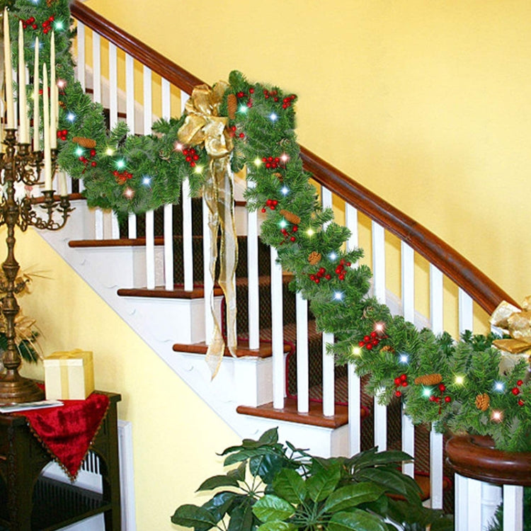 270cm PVC Christmas Decoration Rattan Mall Bar Door Hanging Decoration, Rattan Mall Bar Door Hanging