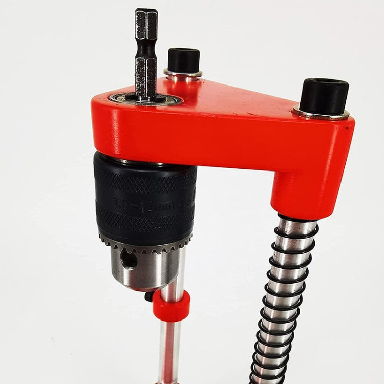 Accurate Positioning Belt Drilling Wood Drill Woodworking Locator Accessories Tool,Style:, Plastic (Red), Metal  (Red), Plastic  (Black), Metal (Black)