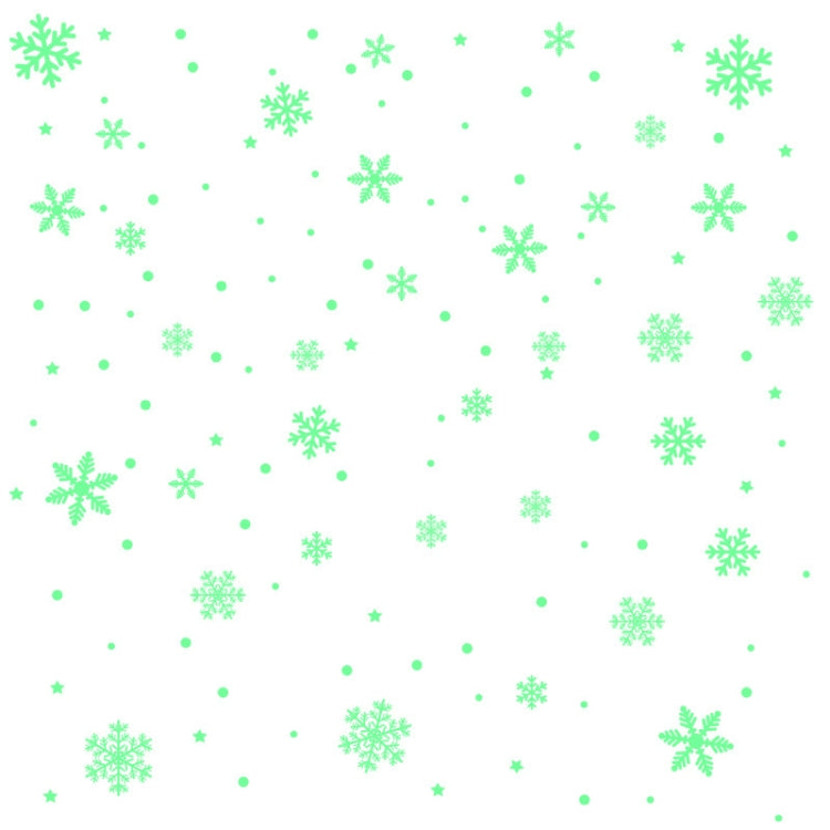 1set Christmas Luminous Fluorescent Snowflake Decoration Sticker,Style:, BQ028 With Glue, BQ028 Static Electricity, BQ029 Enhanced  Static Electricity