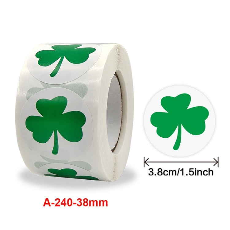 Clover Party Event Packaging Bag Decoration Sticker, Clover Sticker