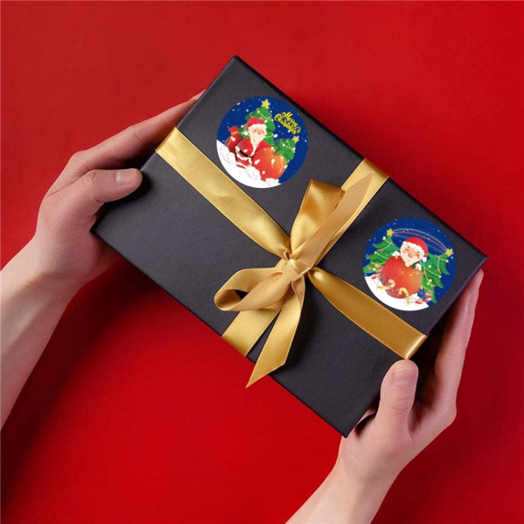 Christmas Decoration Stickers Gift Bag Packaging Labels, K-126-38