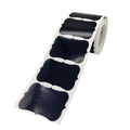 Special-shaped PVC Waterproof Blackboard Wine Bottle Sticker, 55x35mm
