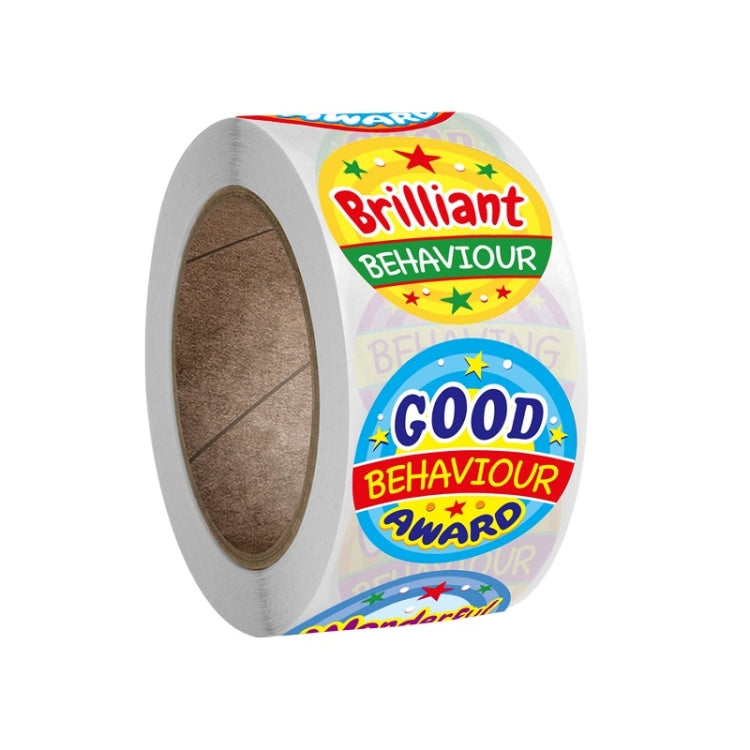 School Children Colored Round Award Stickers Gift Envelope Packaging Thank You Stickers, A-122 Stickers