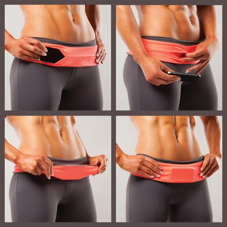 Invisible Running Waist Bag Outdoor Sport Mobile Phone Bag, S, M, L, XL