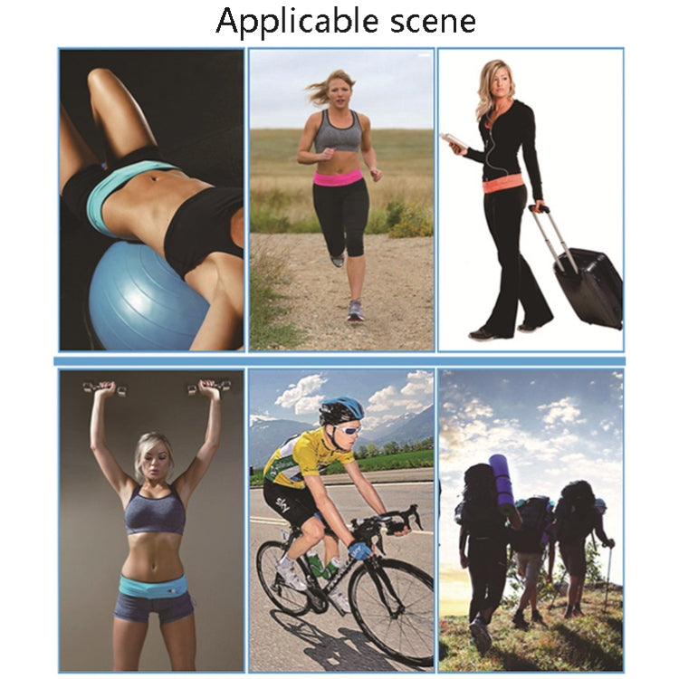 Invisible Running Waist Bag Outdoor Sport Mobile Phone Bag, S, M, L, XL