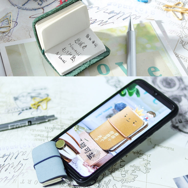 Ultra-Small Mini TN Hand Account Book Leather Notebook Portable Travel Diary, Crazy Horse Skin Black, Crazy Horse Skin Brown, Crazy Horse Skin Coffee, Crazy Horse Skin Ink Green, Crazy Horse Skin Wine Red, Crazy Horse Skin Blue, Crazy Horse Skin Purple...