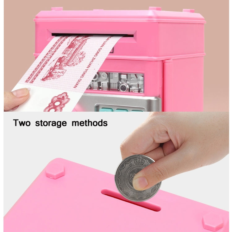 Password Safe Deposit Box Children Automatic Savings ATM Machine Toy, Black Red, White Blue, White Pink, Tyrant Gold, Silver, Red, Blue White, White Red, Rose Red, Panda, Reddish Black, Green, Red&Black