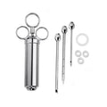 Stainless Steel Seasoning Turkey Syringe Kitchen Seasoning Syringe, 8 in 1, 9 in 1, 10 in 1