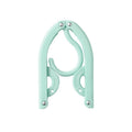 3pcs Portable Travel Folding Hanger Multi-Function Plastic Drying Rack, 3pcs Blue, 3pcs Pink, 3pcs Green, 3pcs Beige