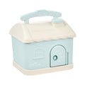 Children Cartoon Desired Storage Piggy Bank, Small House Blue, Small House Pink