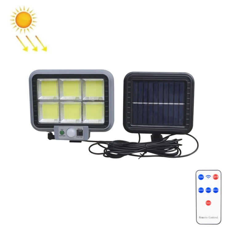 Outdoor Waterproof Solar Split Type Wall Light Human Induction Garden Corridor Household Street Light, 6 x 16 LED, 8 x 12 LED, 12 x 9 LED, 105 LED, 6 x 25 COB, 8 x 20 COB, 12 x 12 COB, 6 x 36 LED, 9 x 18 LED, 12 x 16 LED, 199 LED, 6 x 49 COB, 9 x 28 CO...